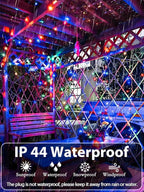 Upgraded 165FT 500 LED Multicolor Christmas String Lights Indoor & Outdoor - Image 4