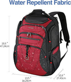 KROSER Friendly Travel Laptop Backpack 17.3 inch XXXL Gaming Backpack - Image 2
