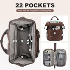 LOVEVOOK Laptop Backpack for Women Work Teacher Backpack, Business Computer Bag - Image 2