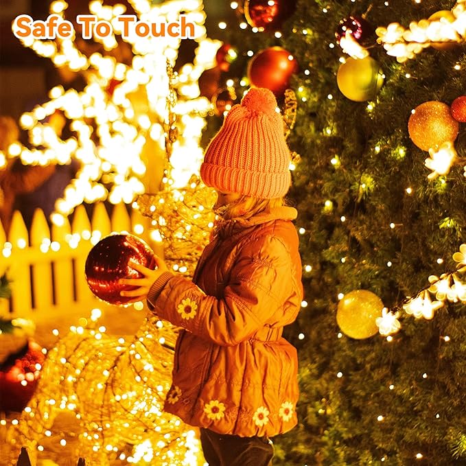 LitHome 164FT 500 LED Color Changing Christmas String Lights Outdoor, 35 Colors - Image 9