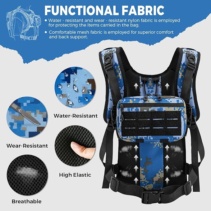 Koculemi Tactical Hydration Backpack - Image 7
