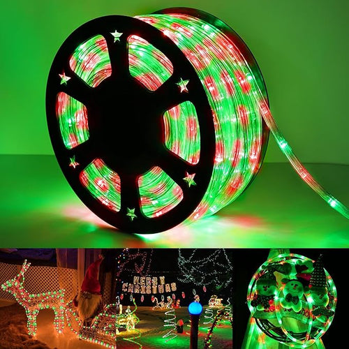 150ft LED Rope Lights Outdoor, 1080 LED Connectable and Flexible Tube Lights by Jnaurb