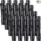 Beieverluck 20 Pack Pen Light Flashlight Mini Small Flashlight by Beieverluck