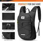 SKYSPER Foldable Hiking Backpack - 10L/15L Small Lightweight Daypack Breathable - Image 3