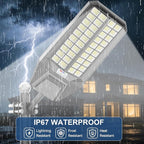 Solar Street Lights Outdoor, Commercial Grade Dusk to Dawn LED Security Flood - Image 6