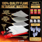 JJ CARE Fire Blanket – 3 Packs - Image 2