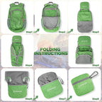 ZOMAKE Ultra Lightweight Packable Backpack 20L, Small Foldable Backpacks Hiking - Image 5