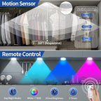 RGB LED Rechargeable Motion Sensor Light Indoor - Image 3