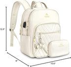 MATEIN Cute Backpacks for Women, Mini Stylish Daypack Purse, Waterproof - Image 10