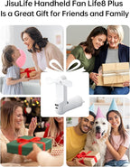 JISULIFE Handheld Fan 8 Plus: All-in-One Mini Fan - Image 8