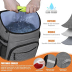 Cooler Backpack Insulated Leakproof Waterproof Backpack Cooler Bag 30/45 Cans - Image 3