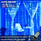 88FT 240LED Extra-Long Connectable String Lights Indoor Outdoor Clear Wire - Image 5