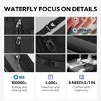 WATERFLY Crossbody Sling Bag Small Water Resistant Backpack Lightweight - Image 8