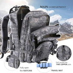 Hannibal Tactical MOLLE Assault Backpack, Tactical Backpack Army Military - Image 3