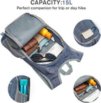 G4Free 10L/15L Hiking Backpack Lightweight Packable Hiking Daypack Small Travel - Image 4