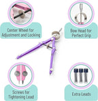 Mr. Pen- Professional Compass for Geometry, Metal Compass - Image 4