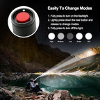 LETMY LED Tactical Flashlight S2000 - Image 8