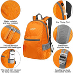 G4Free 20L Lightweight Packable Backpack Travel Hiking Daypack Foldable Backpack - Image 4