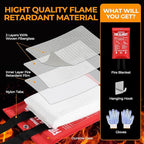 Juimma Fire Blanket for Home and Kitchen - Image 2