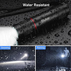 Blukar LED Flashlight Rechargeable 2 Pack, Super Bright Adjustable Focus - Image 8