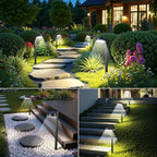 Ahaorigin 2 Pack Solar Pathway Lights Outdoor, 12 Brighter LED Solar Lights - Image 7