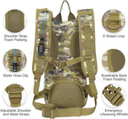 NOOLA Hydration Backpack with 3L TPU Water Bladder, Tactical Molle Water - Image 4