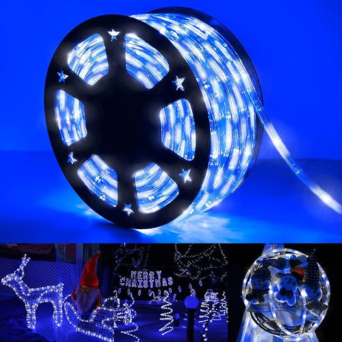 150ft LED Rope Lights Outdoor, 1080 LED Connectable and Flexible Tube Lights by Jnaurb