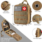 LUXMOM Emergency Survival Kit and First Aid Kit, Gift - Image 6