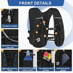BECOJADDE Running Vest Hydration Backpack - Image 2