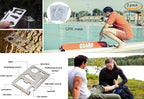 Compact First Aid Kit Designed for Family Emergency Care. Waterproof EVA Case - Image 6