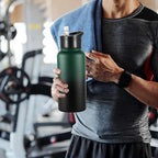 VEGOND 32 oz Insulated Water Bottle Stainless Steel Metal Water Bottles - Image 6