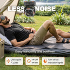 OGERY Camping Fan, Portable Fan Rechargeable - Image 7