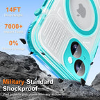 WIFORT for iPhone 15 Waterproof Case, 360 Full Body Sealed Protection Cover - Image 9