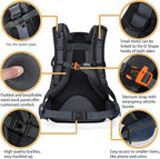 Diamond Candy Waterproof Hiking Backpack - Image 3