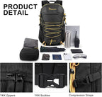 MOUNTAINTOP Hiking Backpack, 30L Camping Backpack, Men Women Hiking Daypack - Image 3