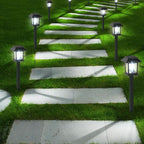 Greluna Solar Lights Outdoor, 12 Pack 6000K Waterproof Auto On/Off Solar - Image 2