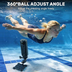 Swimming Pool Mount for Insta360 X5 X4 Air ACE PRO 2 Action Camera Suction Cup - Image 4