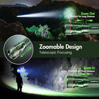 WdtPro Rechargeable Flashlights High Lumens, 2 Pack 10H Long Lasting Super - Image 2