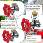 Outdoor Faucets Repair Kit, ASSE 1019-A Water Hose of Home Improvement - Image 6