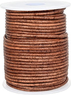 GENIQUE Real/Genuine Round Leather String Cord - Image 2