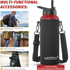 40oz Insulated Water Bottle, BPA Free&Leak Proof, Stainless Steel Water Flask - Image 6