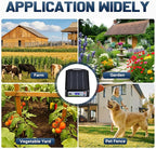 20 Miles Solar Electric Fence Charger, Adjustable Output Voltage: 6/8/10/12kV - Image 8