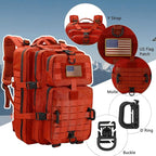 Hannibal Tactical MOLLE Assault Backpack, Tactical Backpack Military Army - Image 4