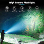 Flashlight Rechargeable Flashlights High Lumens, 000 LM Bright LED Flashlight - Image 2