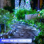 JMEXSUSS 2 Pack Solar String Lights Outdoor Waterproof, Total 400 LED 151FT - Image 4