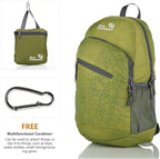 Outlander Packable Handy Lightweight Travel Hiking Backpack Daypack-Green-L - Image 2
