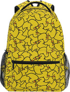Wamika Kids Backpack Cute Yellow Duck School Backpacks Boys Girls Preschool by Wamika