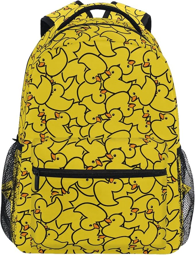 Wamika Kids Backpack Cute Yellow Duck School Backpacks Boys Girls Preschool by Wamika