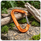 FresKaro 5pcs Nano Carabiner Clips, 8kN 1798lbs, Small Sturdy, Reliable - Image 6