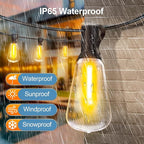 MGVIH Outdoor String Led Patio Lights - 200Ft 60M Outside Waterproof Light - Image 6